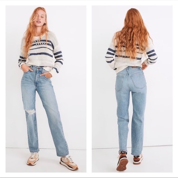 Madewell | The Perfect Vintage Straight Leg Jean - Picture 1 of 9